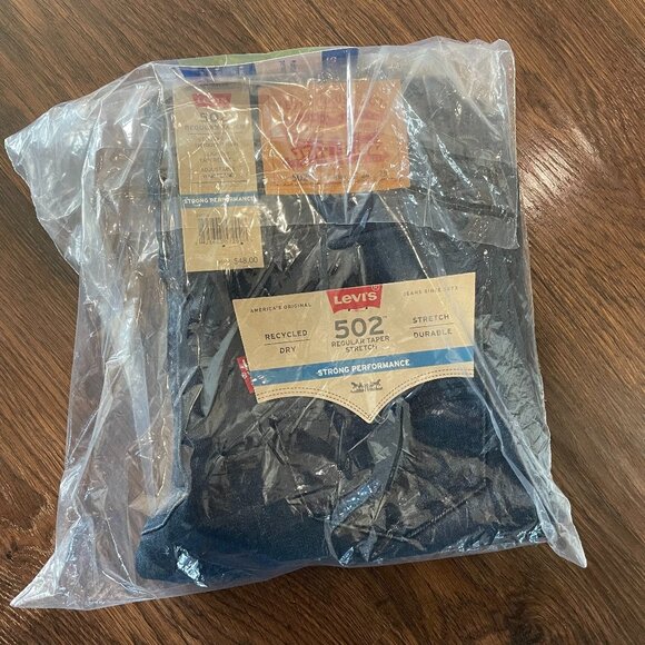 Levi 502 Jeans Youth 8 Regular NIP - Picture 1 of 2